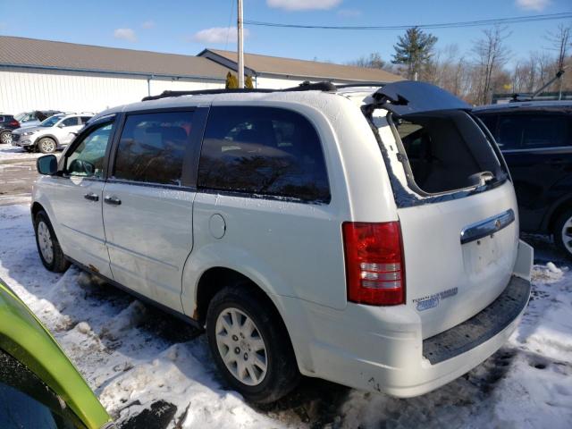 2A8HR44H78R125863 - 2008 CHRYSLER TOWN & COU LX WHITE photo 2