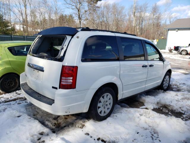 2A8HR44H78R125863 - 2008 CHRYSLER TOWN & COU LX WHITE photo 3