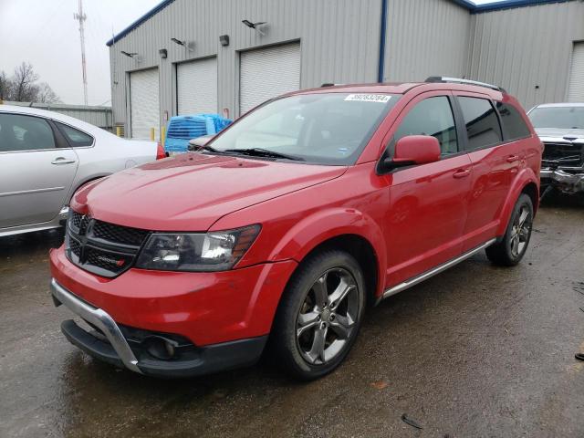 3C4PDCGG0GT202437 - 2016 DODGE JOURNEY CROSSROAD RED photo 1