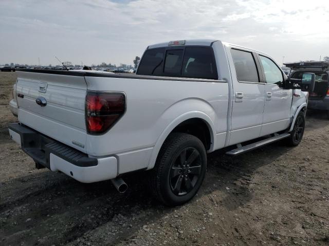 1FTFW1ET6DFC43090 - 2013 FORD F150 SUPERCREW WHITE photo 3