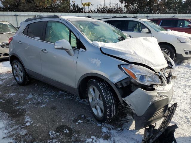 KL4CJASB7GB743861 - 2016 BUICK ENCORE SILVER photo 4