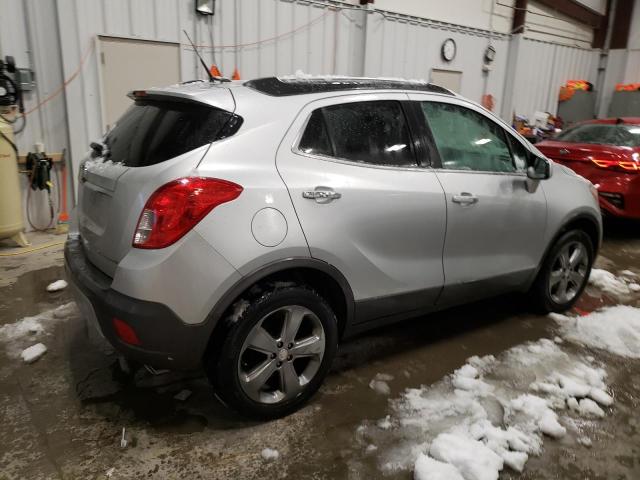 KL4CJASB0DB075297 - 2013 BUICK ENCORE SILVER photo 3