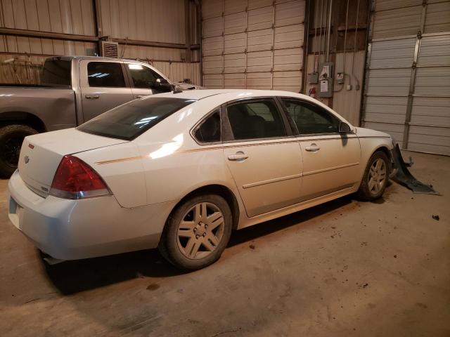 2G1WG5E32D1174645 - 2013 CHEVROLET IMPALA LT WHITE photo 3