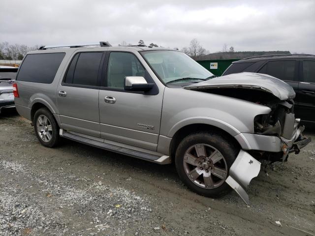 1FMFK19598LA34775 - 2008 FORD EXPEDITION EL LIMITED SILVER photo 4