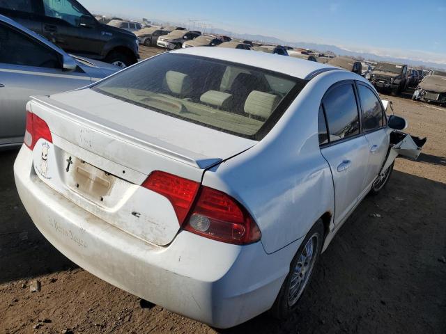 2HGFA16547H303323 - 2007 HONDA CIVIC LX WHITE photo 3