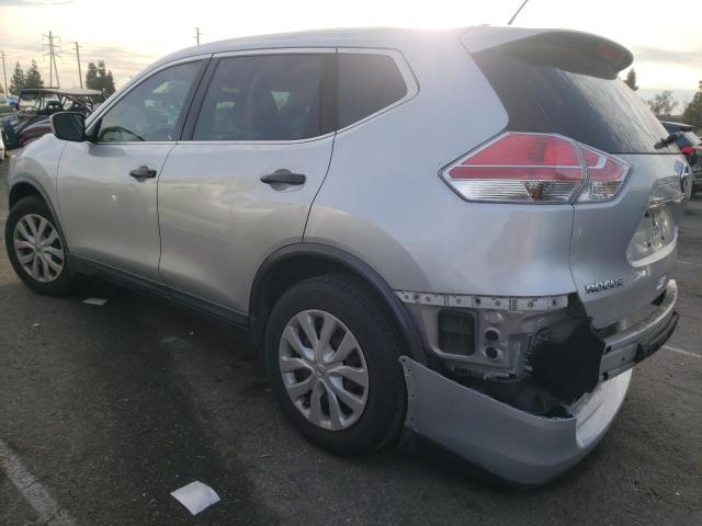 KNMAT2MT6GP613303 - 2016 NISSAN ROGUE S SILVER photo 2