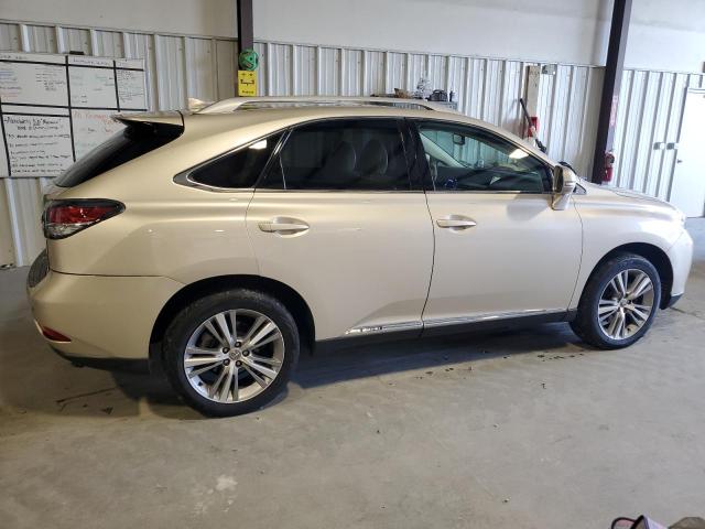 2T2BC1BA8FC003122 - 2015 LEXUS RX 450H BEIGE photo 3