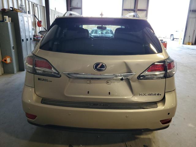 2T2BC1BA8FC003122 - 2015 LEXUS RX 450H BEIGE photo 6