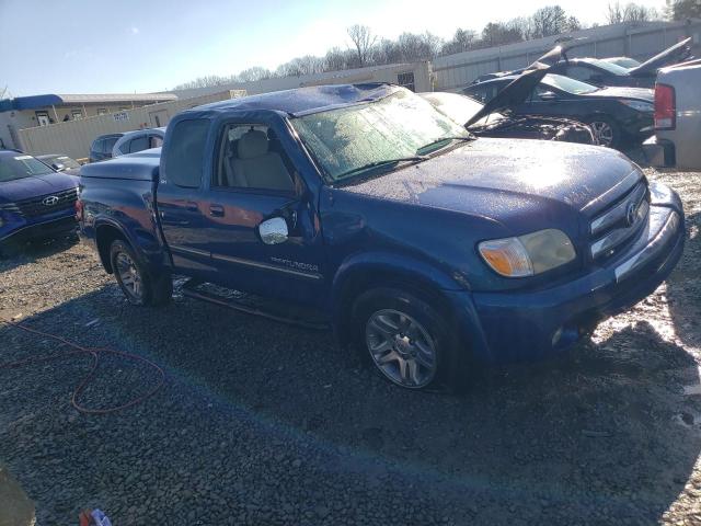 5TBRT34176S473394 - 2006 TOYOTA TUNDRA ACCESS CAB SR5 BLUE photo 4