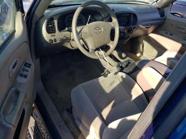 5TBRT34176S473394 - 2006 TOYOTA TUNDRA ACCESS CAB SR5 BLUE photo 8