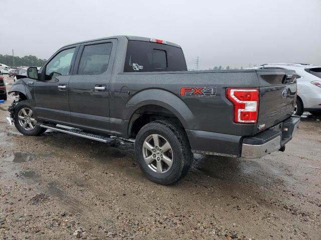 1FTEW1E41KKE78246 - 2019 FORD F150 SUPERCREW GRAY photo 2