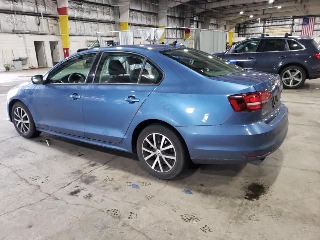 3VWD67AJ8GM377485 - 2016 VOLKSWAGEN JETTA SE BLUE photo 2