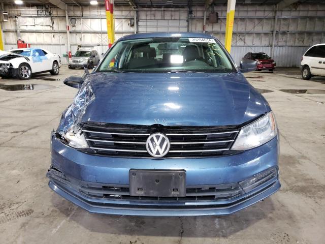 3VWD67AJ8GM377485 - 2016 VOLKSWAGEN JETTA SE BLUE photo 5