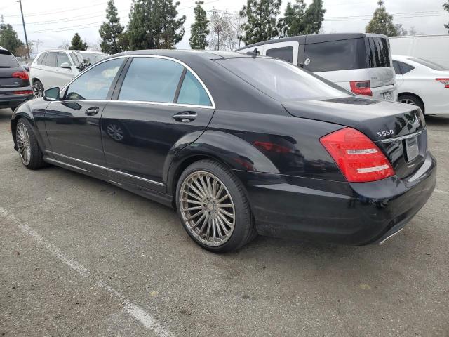 WDDNG7DB3DA529504 - 2013 MERCEDES-BENZ S 550 BLACK photo 2