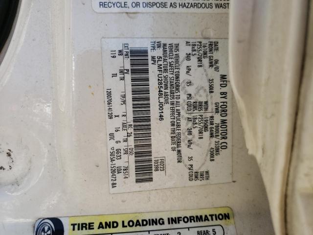 5LMFU28548LJ00146 - 2008 LINCOLN NAVIGATOR ბეჟი ფოტო 13