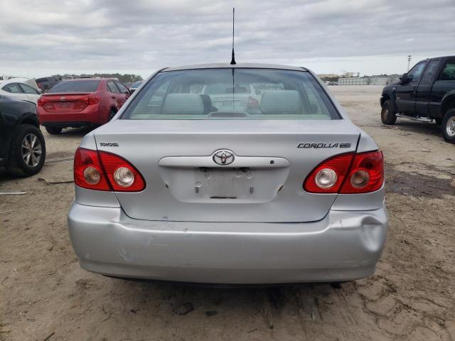 1NXBR32E95Z543867 - 2005 TOYOTA COROLLA CE SILVER photo 6