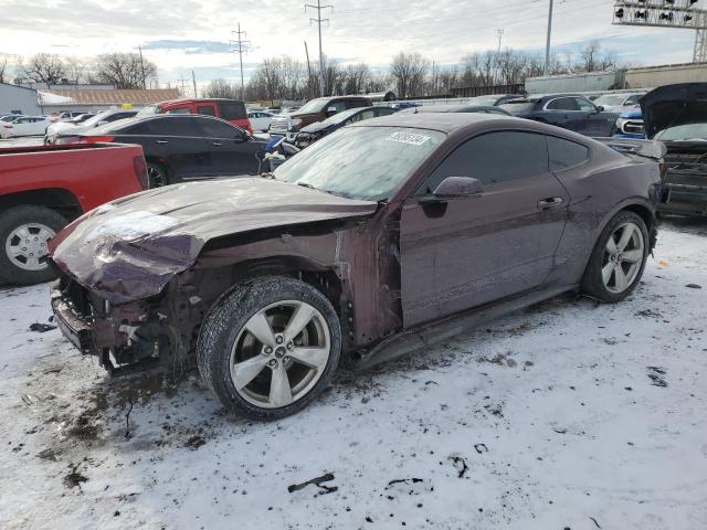 1FA6P8THXJ5103166 - 2018 FORD MUSTANG BURGUNDY photo 1