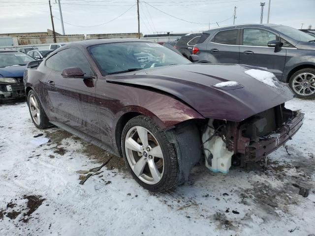 1FA6P8THXJ5103166 - 2018 FORD MUSTANG BURGUNDY photo 4