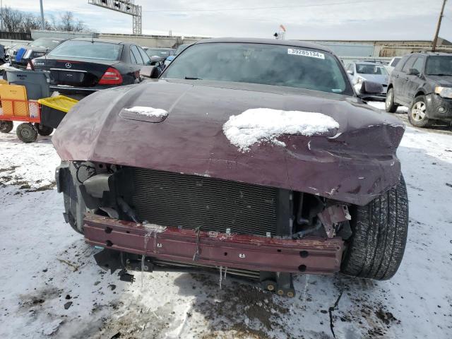 1FA6P8THXJ5103166 - 2018 FORD MUSTANG BURGUNDY photo 5