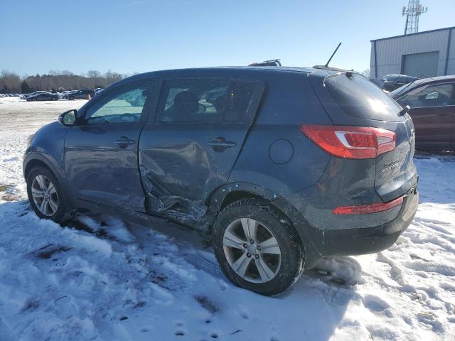 KNDPB3A26D7536748 - 2013 KIA SPORTAGE BASE GRAY photo 2