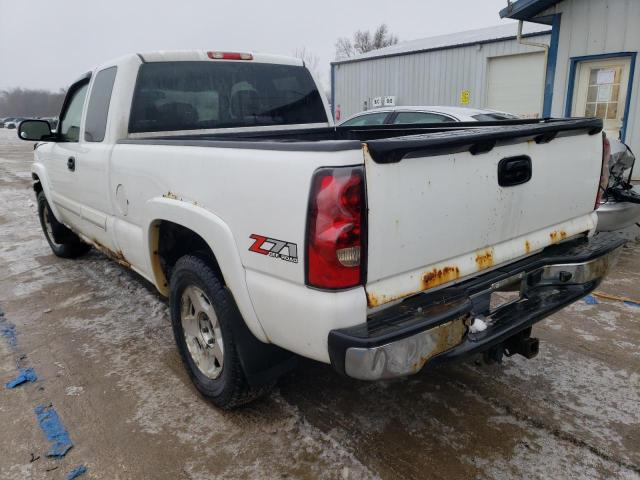 2GCEK19B051288222 - 2005 CHEVROLET SILVERADO K1500 WHITE photo 2