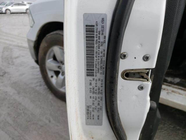 1C6RR6TT5KS644176 - 2019 RAM 1500 CLASS SLT 白色 照片 12