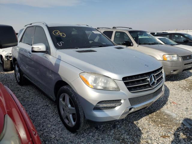 4JGDA5HB7CA022993 - 2012 MERCEDES-BENZ ML 350 4MATIC SILVER photo 4