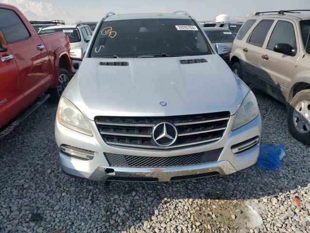 4JGDA5HB7CA022993 - 2012 MERCEDES-BENZ ML 350 4MATIC SILVER photo 5