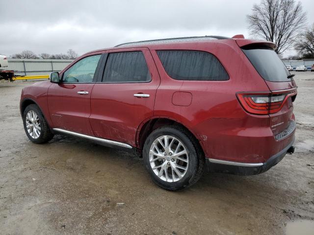 1C4SDJET6FC864399 - 2015 DODGE DURANGO CITADEL BURGUNDY photo 2