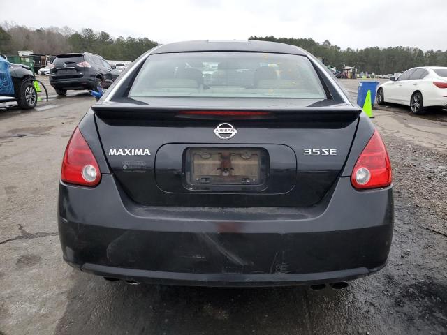 1N4BA41E28C828171 - 2008 NISSAN MAXIMA SE BLACK photo 6