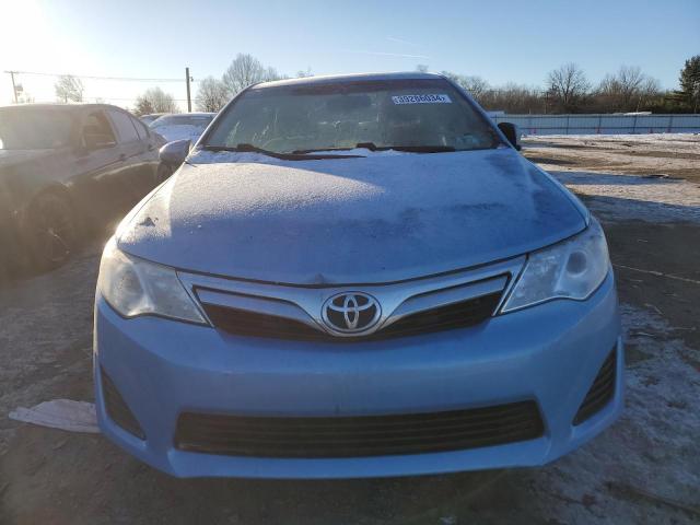 4T1BF1FK1CU628969 - 2012 TOYOTA CAMRY BASE BLUE photo 5