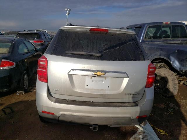 2GNFLFEK0G6113888 - 2016 CHEVROLET EQUINOX LT SILVER photo 6