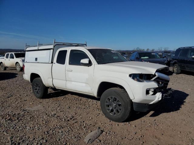 3TYRZ5CN2MT010067 - 2021 TOYOTA TACOMA ACCESS CAB WHITE photo 4