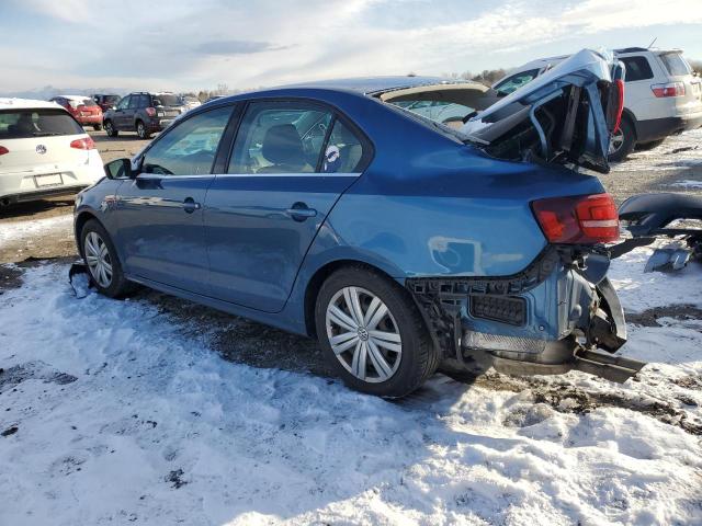 3VW2B7AJ7HM331361 - 2017 VOLKSWAGEN JETTA S BLUE photo 2