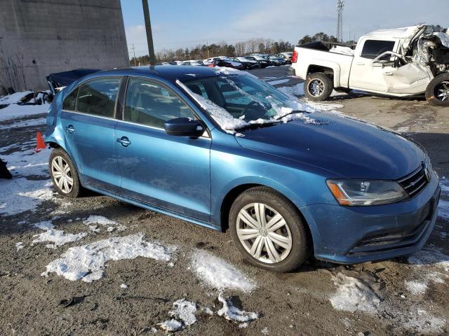 3VW2B7AJ7HM331361 - 2017 VOLKSWAGEN JETTA S BLUE photo 4