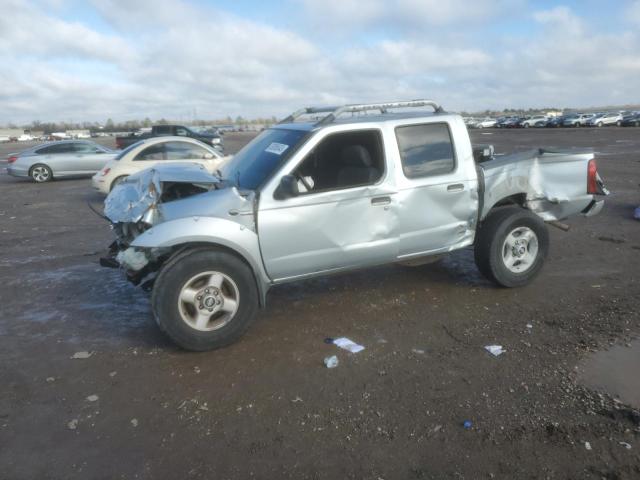 1N6MD27Y72C374343 - 2002 NISSAN FRONTIER CREW CAB SC SILVER photo 1