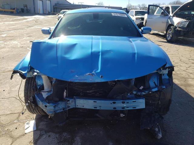 2C3CDXHG4FH866868 - 2015 DODGE CHARGER SXT BLUE photo 5