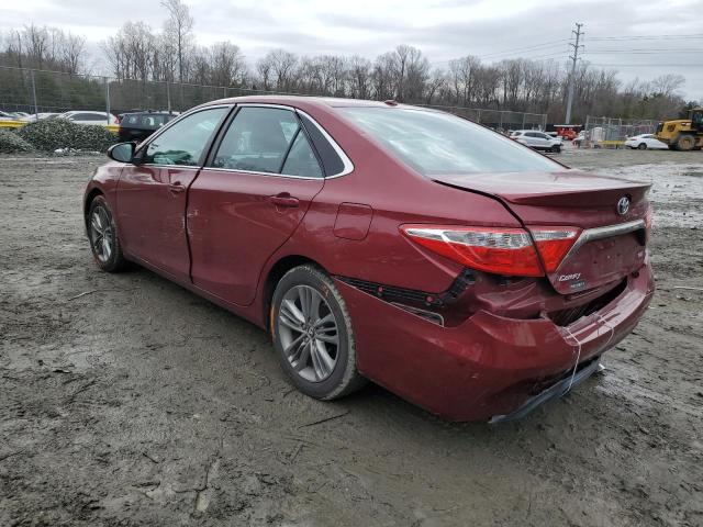 4T1BF1FK8GU581185 - 2016 TOYOTA CAMRY LE RED photo 2