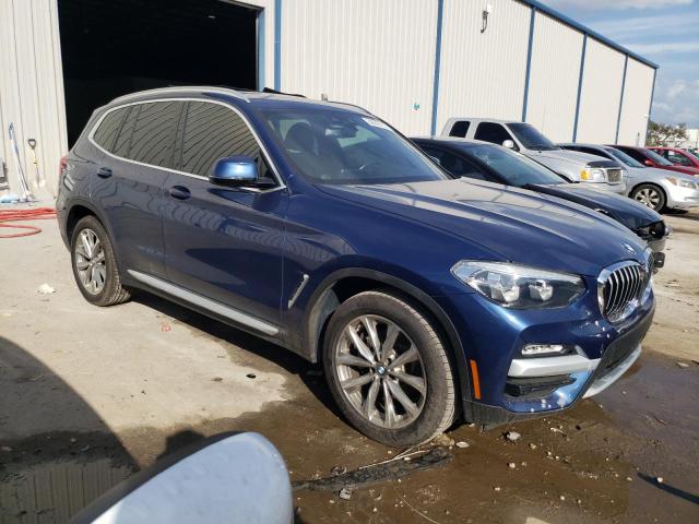 5UXTR7C56KLR45893 - 2019 BMW X3 SDRIVE30I BLUE photo 4