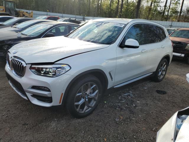 5UXTY5C00M9F24489 - 2021 BMW X3 XDRIVE30I WHITE photo 1