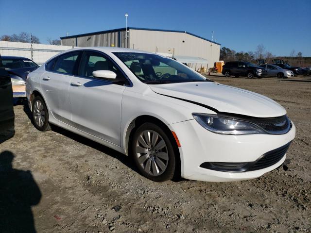 1C3CCCFB9FN567788 - 2015 CHRYSLER 200 LX WHITE photo 4