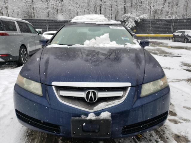 19UUA66215A075593 - 2005 ACURA TL BLUE photo 5