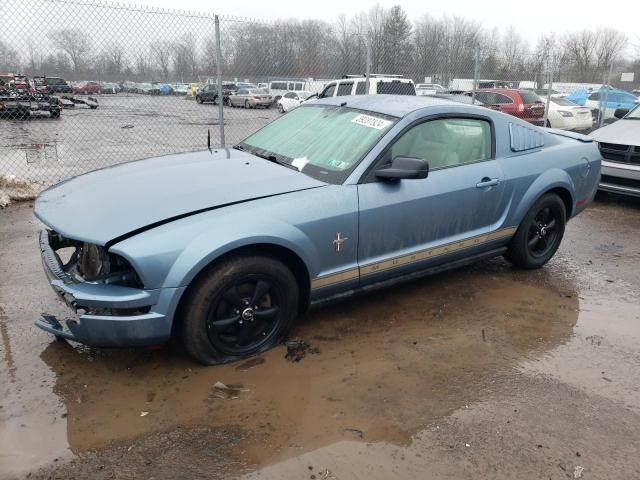 1ZVFT80N275253813 - 2007 FORD MUSTANG BLUE photo 1