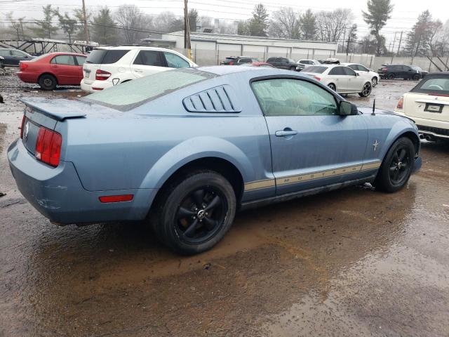 1ZVFT80N275253813 - 2007 FORD MUSTANG BLUE photo 3