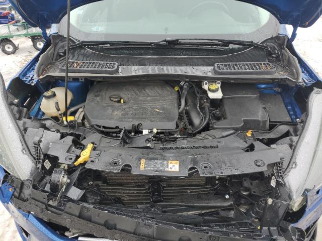 1FMCU9GDXHUC77754 - 2017 FORD ESCAPE SE BLUE photo 11