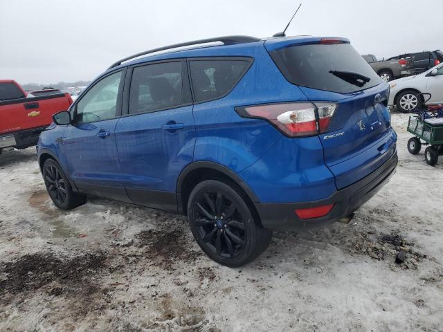 1FMCU9GDXHUC77754 - 2017 FORD ESCAPE SE BLUE photo 2