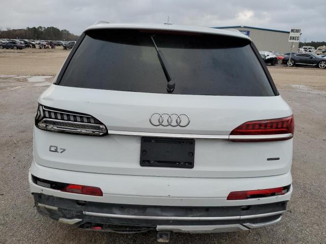 WA1VXAF78MD026009 - 2021 AUDI Q7 PRESTIGE WHITE photo 6