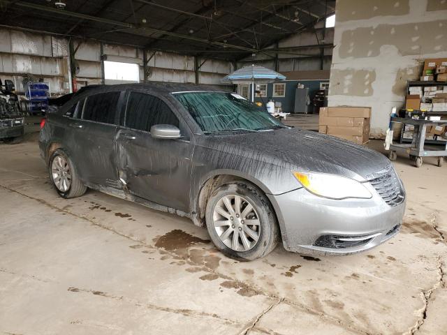 1C3CCBBB2DN672203 - 2013 CHRYSLER 200 TOURING GRAY photo 4