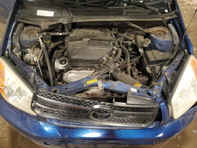 JTEHD20VX56027656 - 2005 TOYOTA RAV4 BLUE photo 11