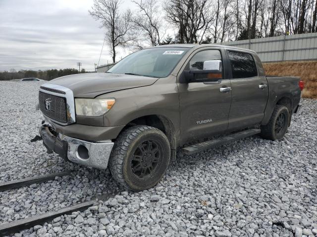 5TFEM5F14AX016654 - 2010 TOYOTA TUNDRA CREWMAX SR5 TAN photo 1